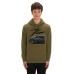 Z-Performance Hoodie Khaki | Grey Lamborghini