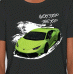Z-Performance T-Shirt Black | Lime Lamborghini