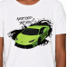 Z-Performance T-Shirt White | Lime Lamborghini