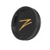 Z Centercaps | Satin Black + Yellow Z
