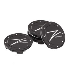 Premium Collection | 4 Centercaps - Matte Black