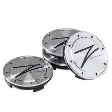 Premium Collection | 4 Centercaps - Silver